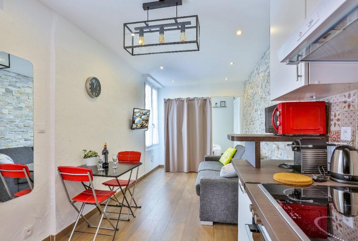Ferienwohnung Le Refuge Nizza Exterior foto