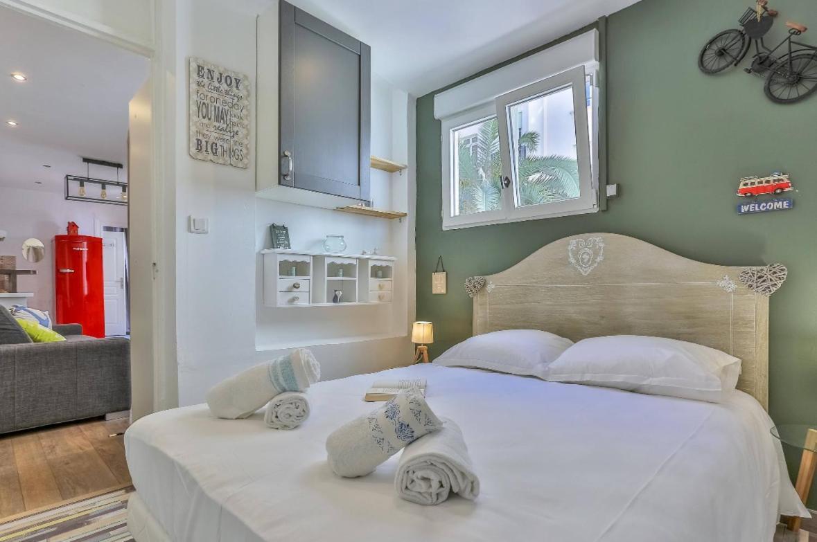 Ferienwohnung Le Refuge Nizza Exterior foto